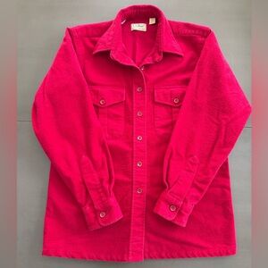 Vintage classic L.L. Bean Red Chamois Cloth Shirt
